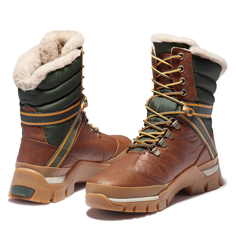 Bocanci De Zapada Timberland Dama Maro - Jenness Falls Waterproof Insulated - Romania - FKXUBD251